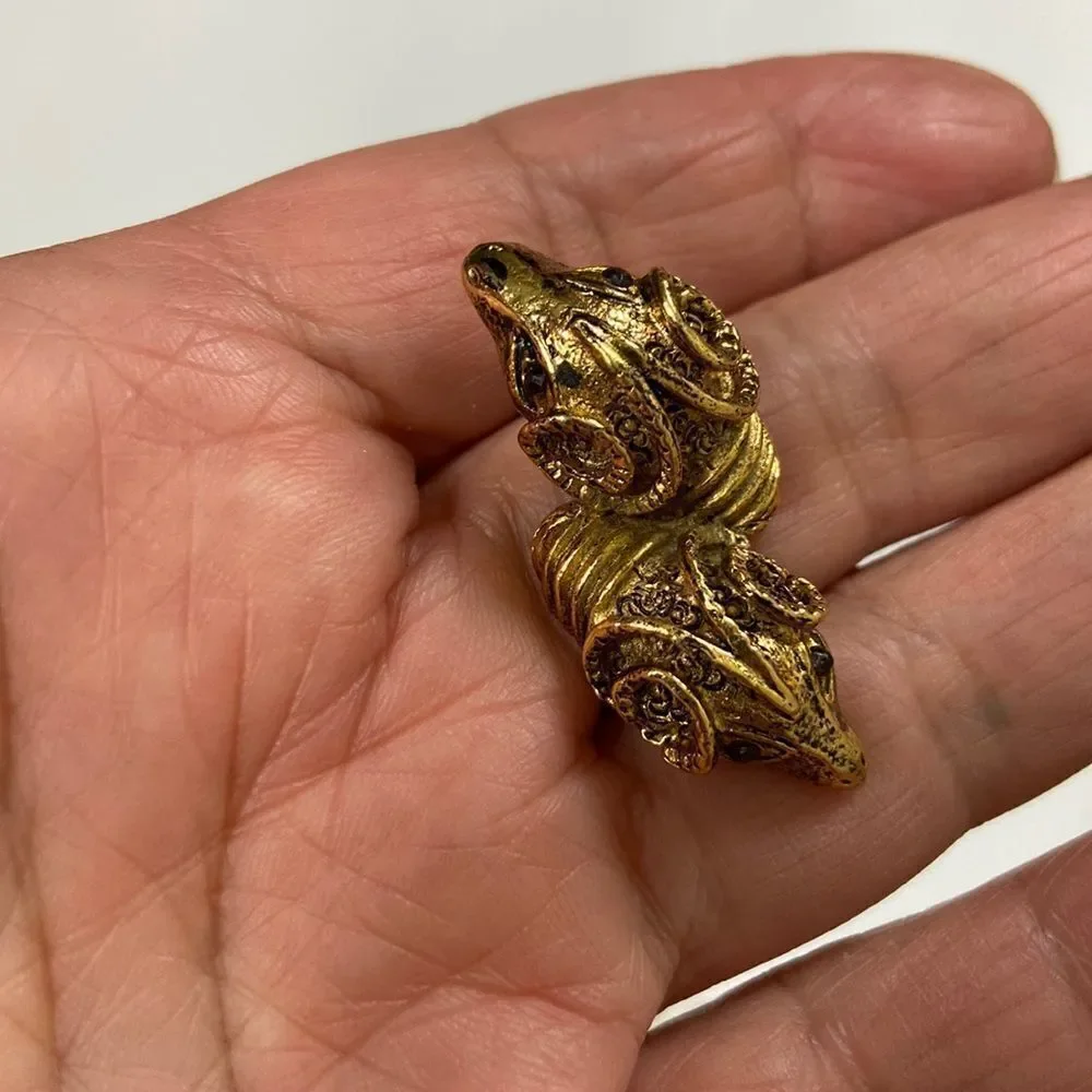 Vintage Ring Aries ♈️ Tone Gold Unisex